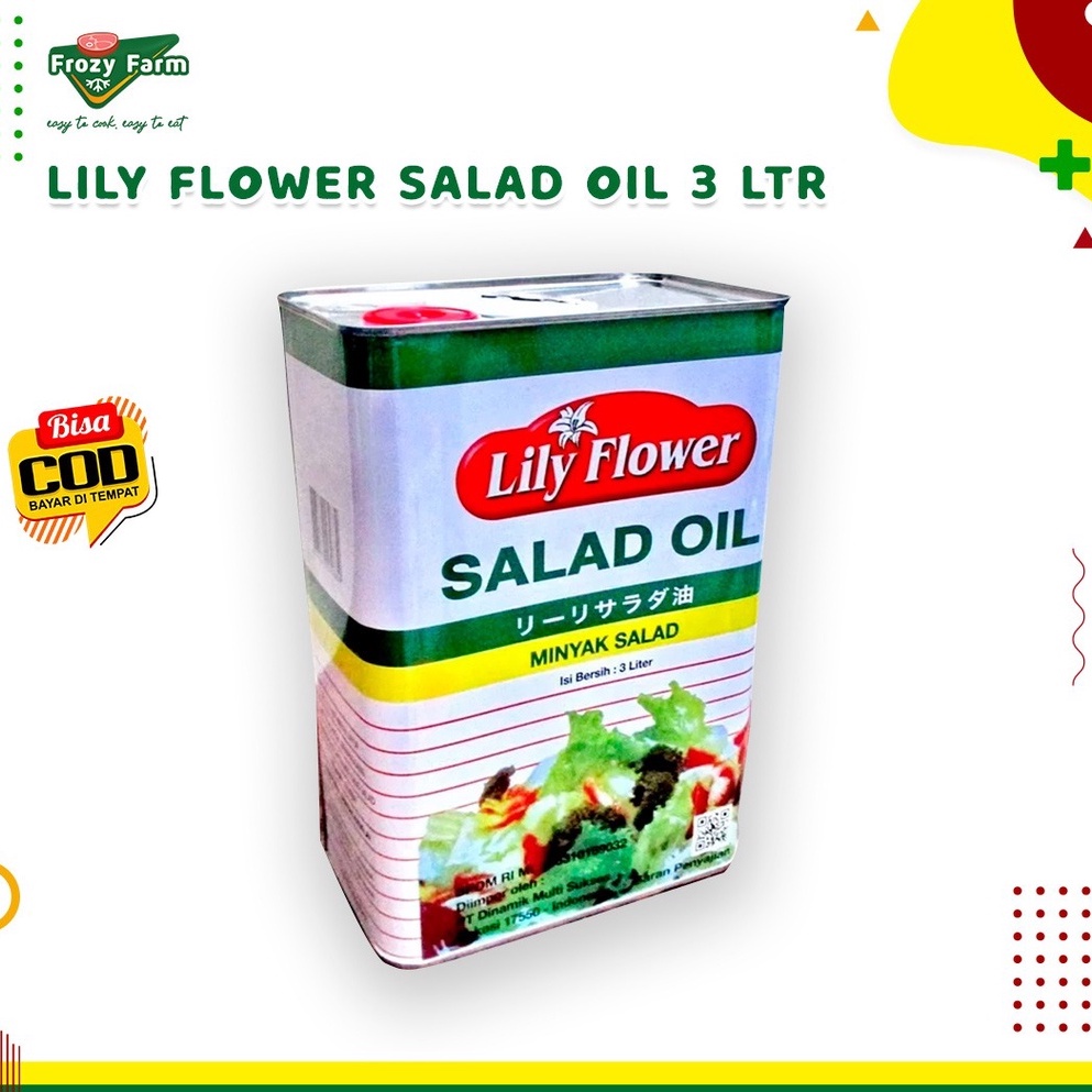 

Lily Flower Salad Oil 3 Liter