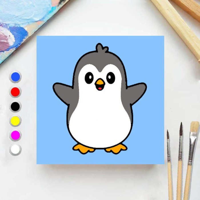 

Produk Terbaru Paint By Number Belajar Melukis Animal Painting Kit/Set Diy Anak
