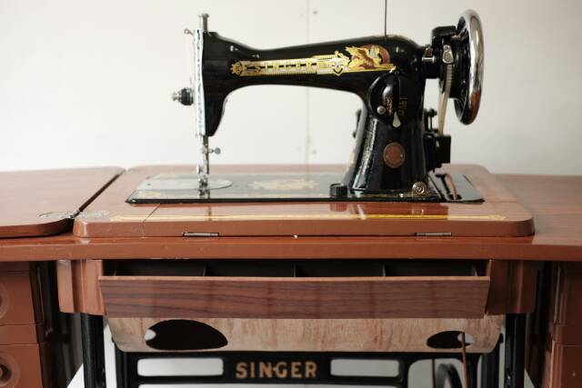 SINGER JKB 15 CL CLASS MESIN JAHIT MANUAL TRADISIONAL KLASIK FULL SET