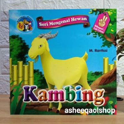 Buku Dongeng Cerita Seri Anak Mengenal Hewan Kambing / Bilingual