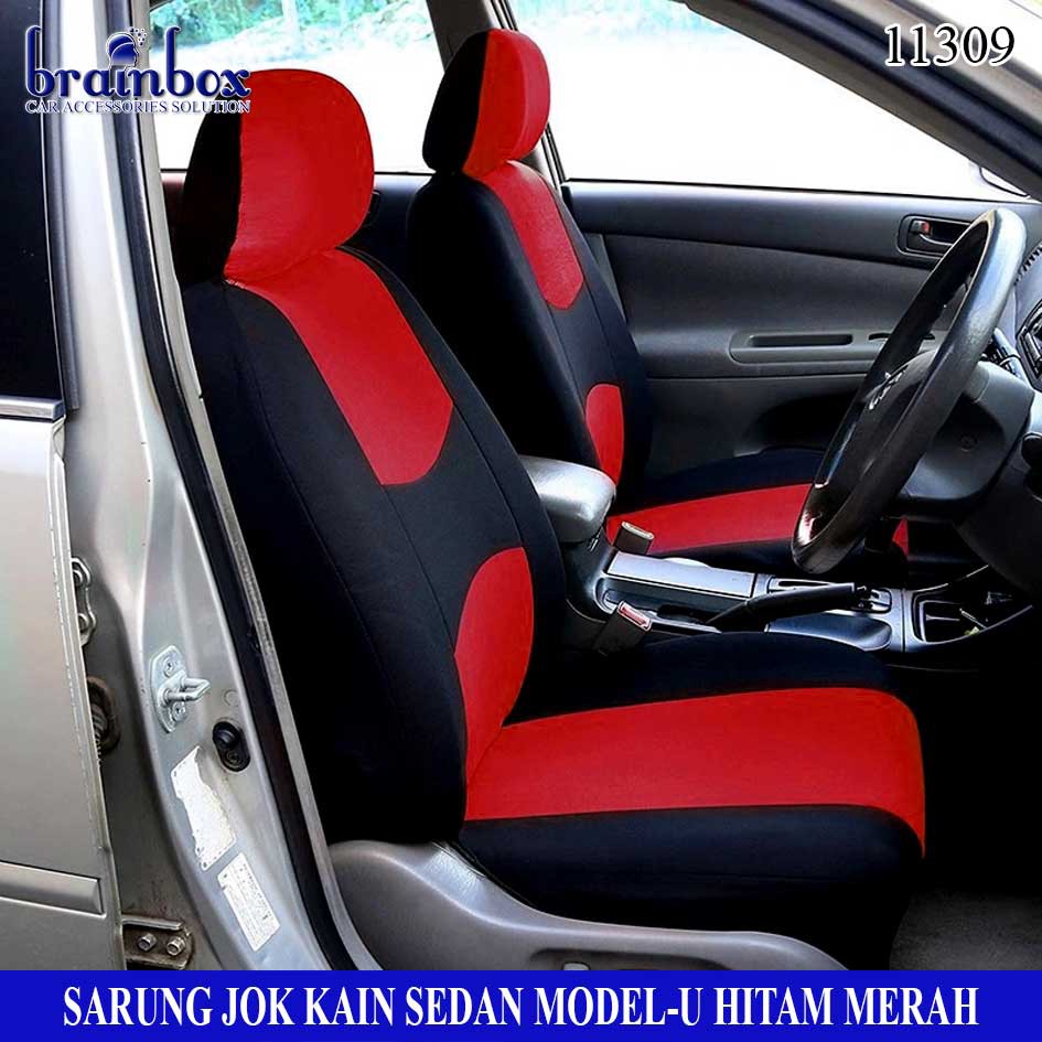 Sarung Jok Mobil Universal Sedan dan Citycar Type U - Cover Jok Kursi Mobil - Baju Jok Mobil
