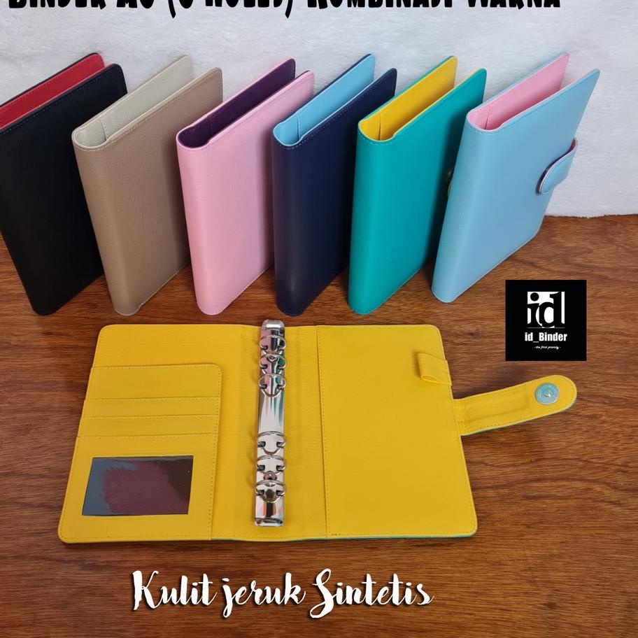

Miliki BINDER A6 6 HOLES KULIT JERUK 6 KOMBINASI WARNA PILIHAN !!