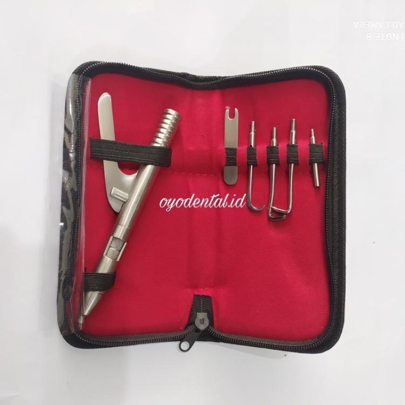 Dental crown remover set / pembersih mahkota gigi crown retractor retraktor