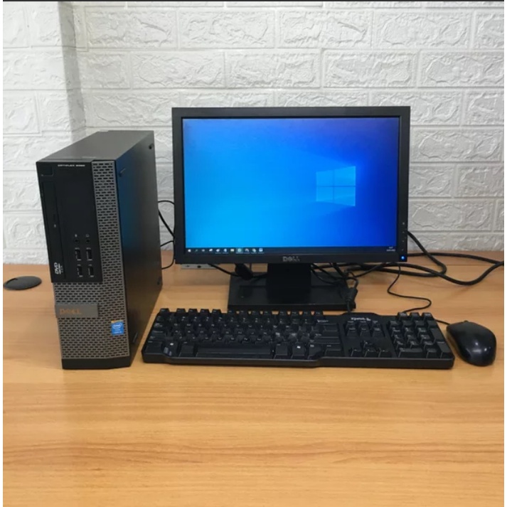 Set Komputer Dell Optiplex 9020 SFF Core i5 Gen 4 RAM 4GB Hardisk 500G