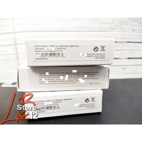 USB-C To Lightning Cable 1 Meter LBS