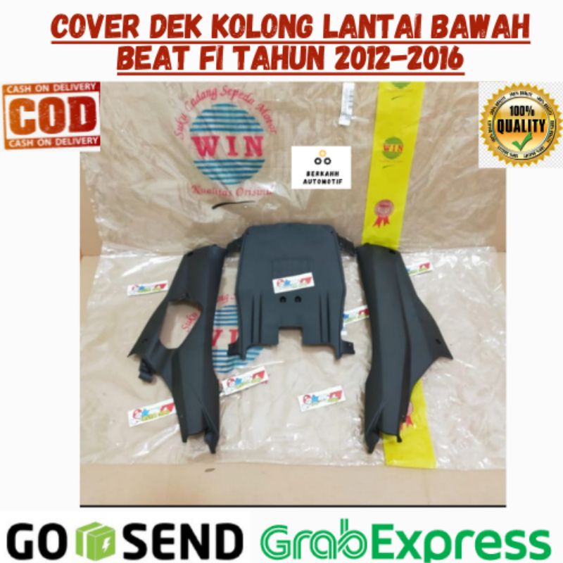 Cover Dek Kolong Bawah Lantai Kanan Kiri Beat FI 2012 2013 2014 2015 2016