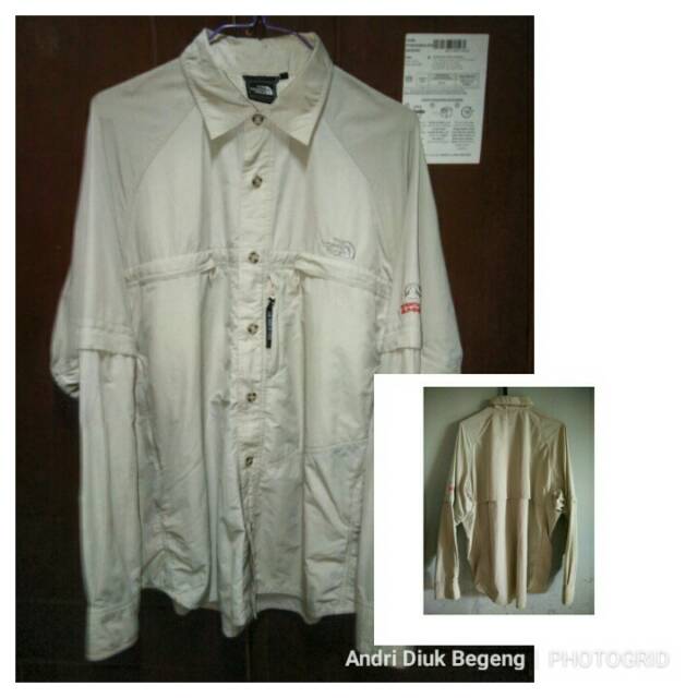 WORKSHIRT KEMEJA OUTDOOR LAPANGAN PDL TNF THE NORTH FACE SUMMIT SERIES ORIGINAL