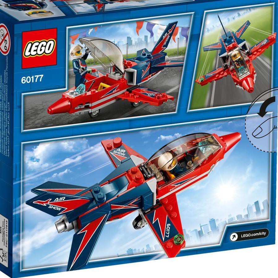 Jual <<JUAL>> KingBricks LEGO 60177 Airshow Jet - Lego Pesawat Lego Kecil  Lego Airshow Lego Kapal Terbang | Shopee Indonesia