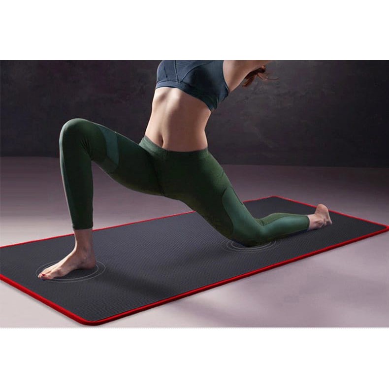 MATRAS YOGA JAHIT NBR 10MM / Matras Yoga Matt Tebal 10 mm