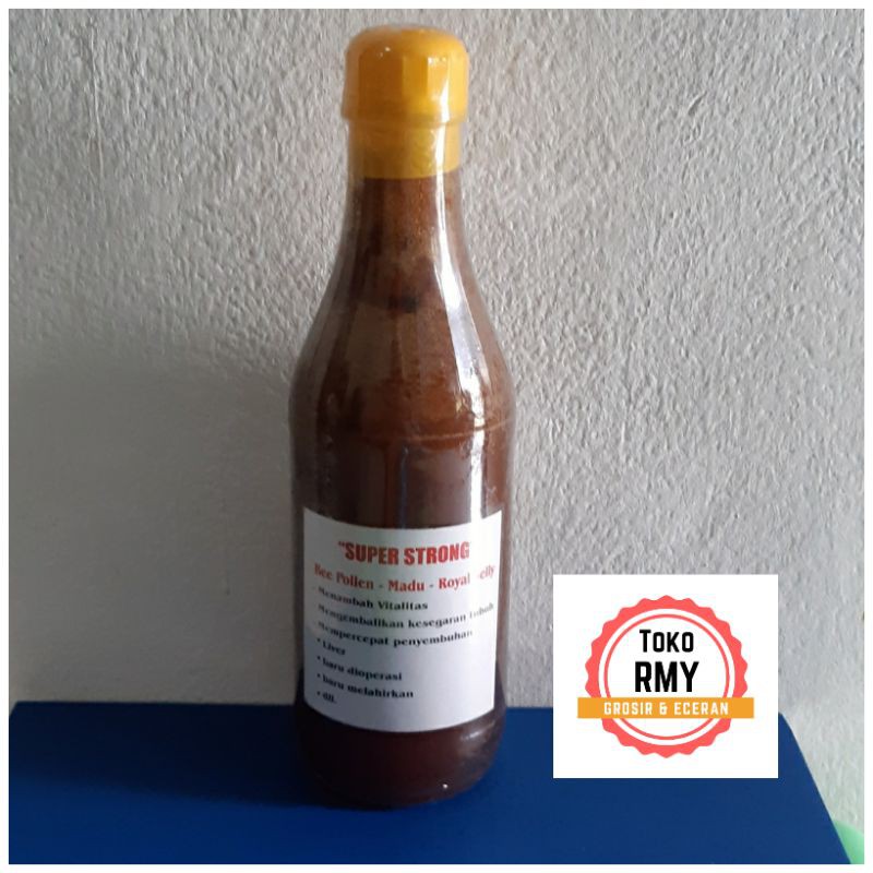 

Madu Murni / Madu Asli H. Oding / Madu Super Strong / Madu asli+beepollen+royal jelly / 300ml