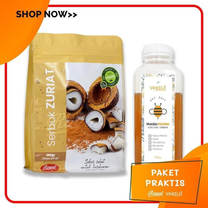 

PAKET TEH SERBUK ZURIAT ROYAL ISI 28 PCS & MADU MURNI SAHEELA 500GR