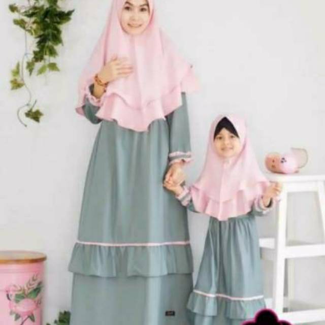 COUPLE GAMIS - GAMIS COUPEL IBU DAN ANAK