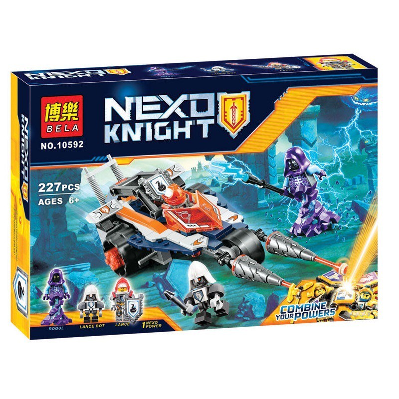 Lance's Twin Jouster - Bela 10592 - Nexo Knights