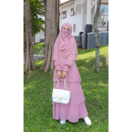 GAMIS SYAR'I MALAYSIA 3 LAYER/GAMIS TERBARU KEKINIAN