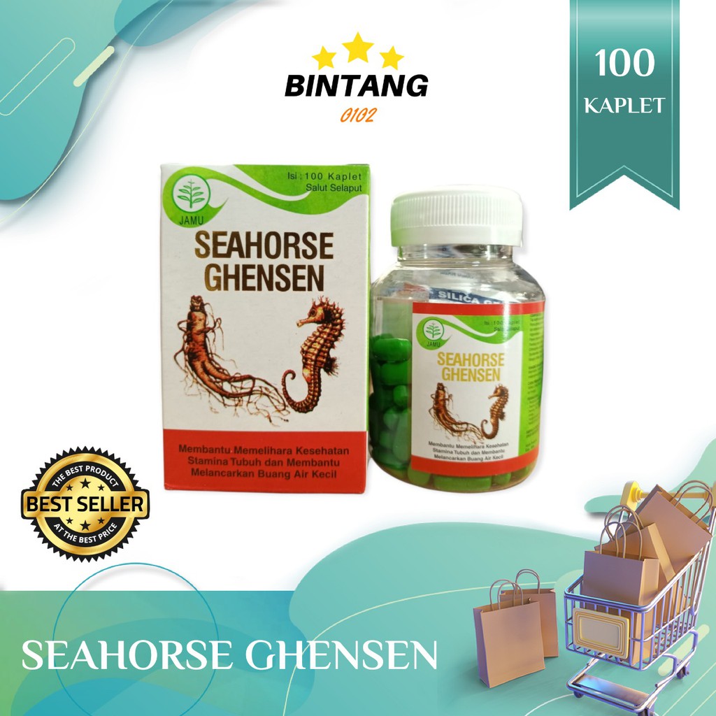 Obat Sehat Ginjal Seahorse / sea horse Ghenshen Kidney
