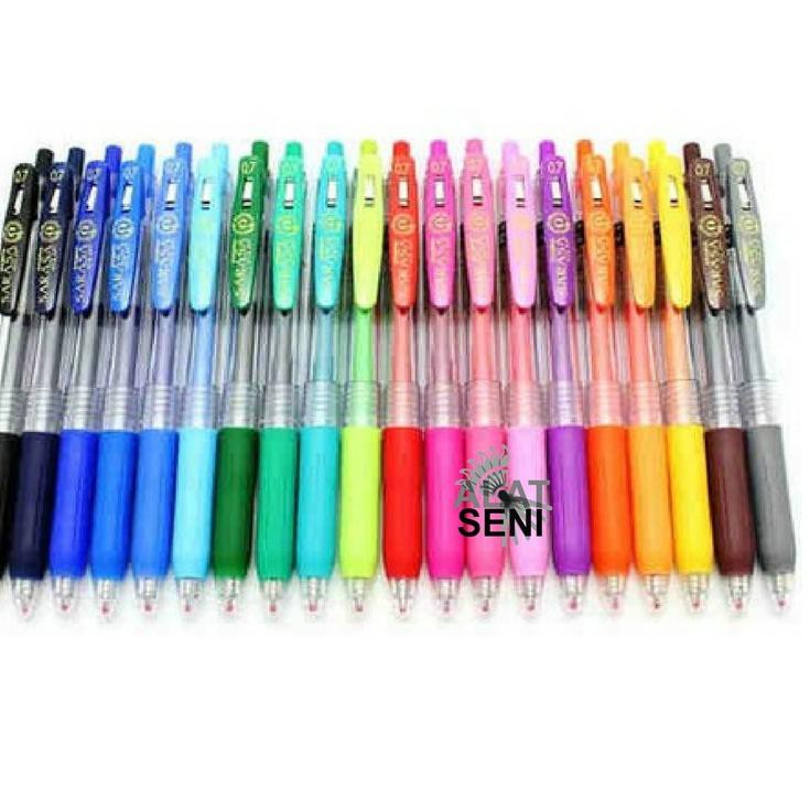 

0VR Bolpoin / Pulpen Zebra Sarasa Clip Gel 0,5 Terlaris