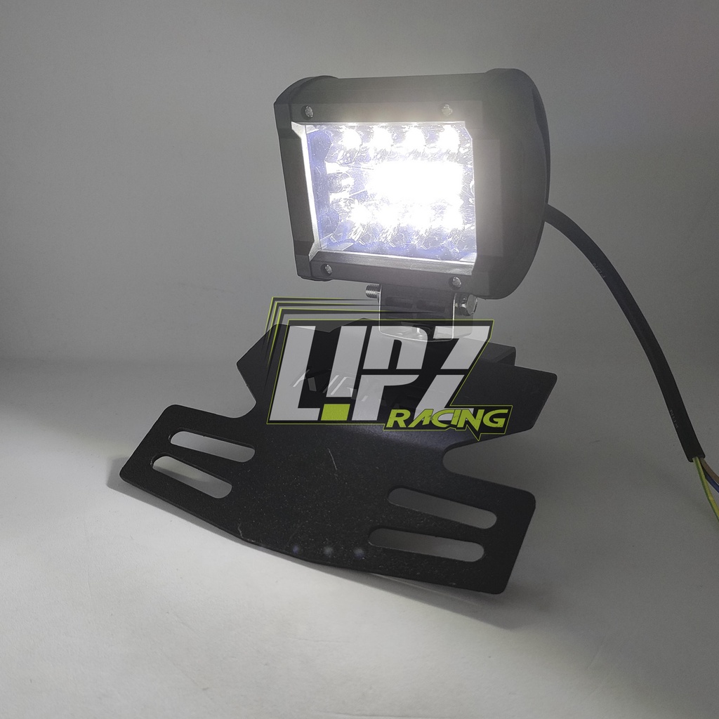 LAMPU HEADLIGHT LAMPU DEPAN LED RX-KING / RX-SPESIAL LED 18 MATA PEARL 3SUSUN CAHAYA PUTIH + BRACKET DUDUKAN LAMPU DEPAN