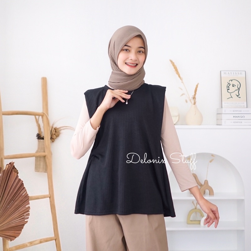 inner blouse basic knit