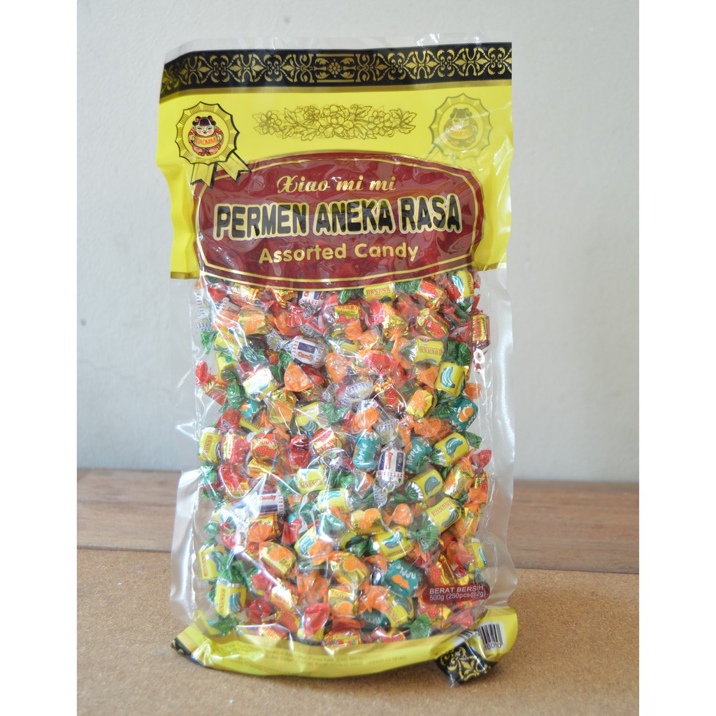 

Aneka Manisan / Permen Aneka Rasa-Xiao Mi Mi / 250pcs / Halal