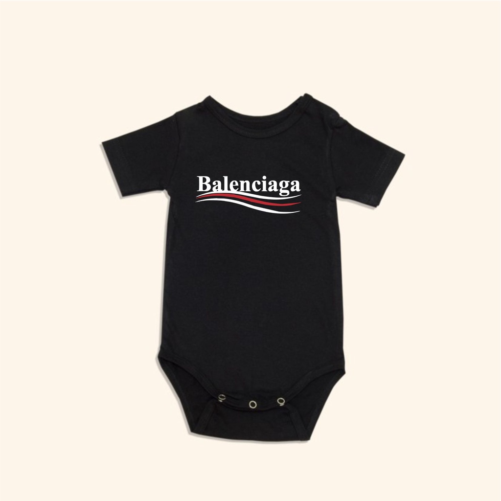 Jumper Bayi/Rumper/Bodysuit New Balanciaga Usia 0 sd 6 Bulan