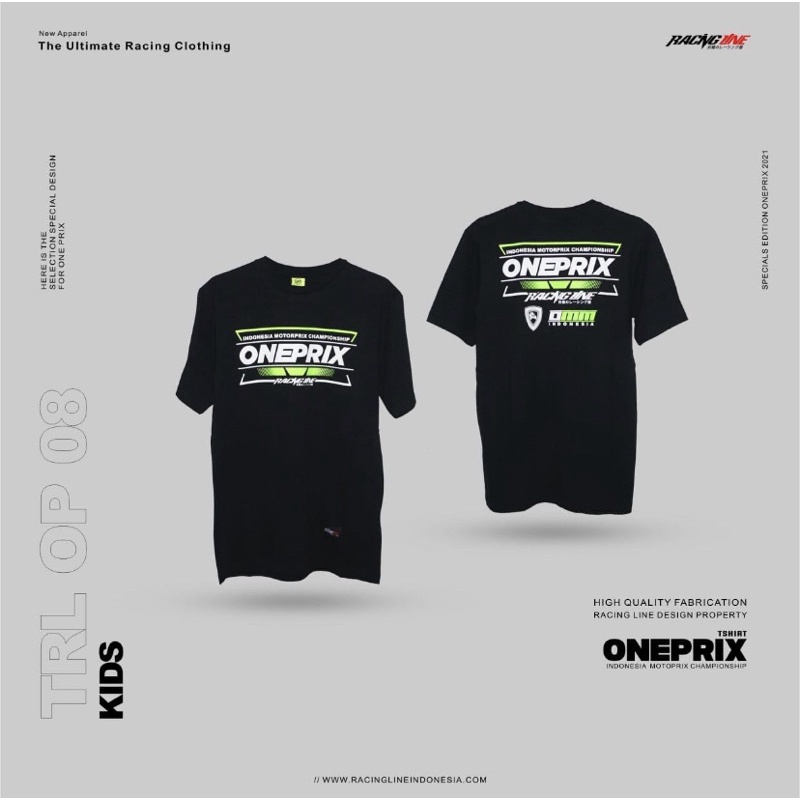 Kaos Racing Line Anak OnePrix TRL KIDS - 08