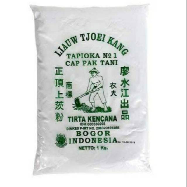 

SayurHD Tepung Tapioka Pak Tani Liauw Tjoei Kang 1kg