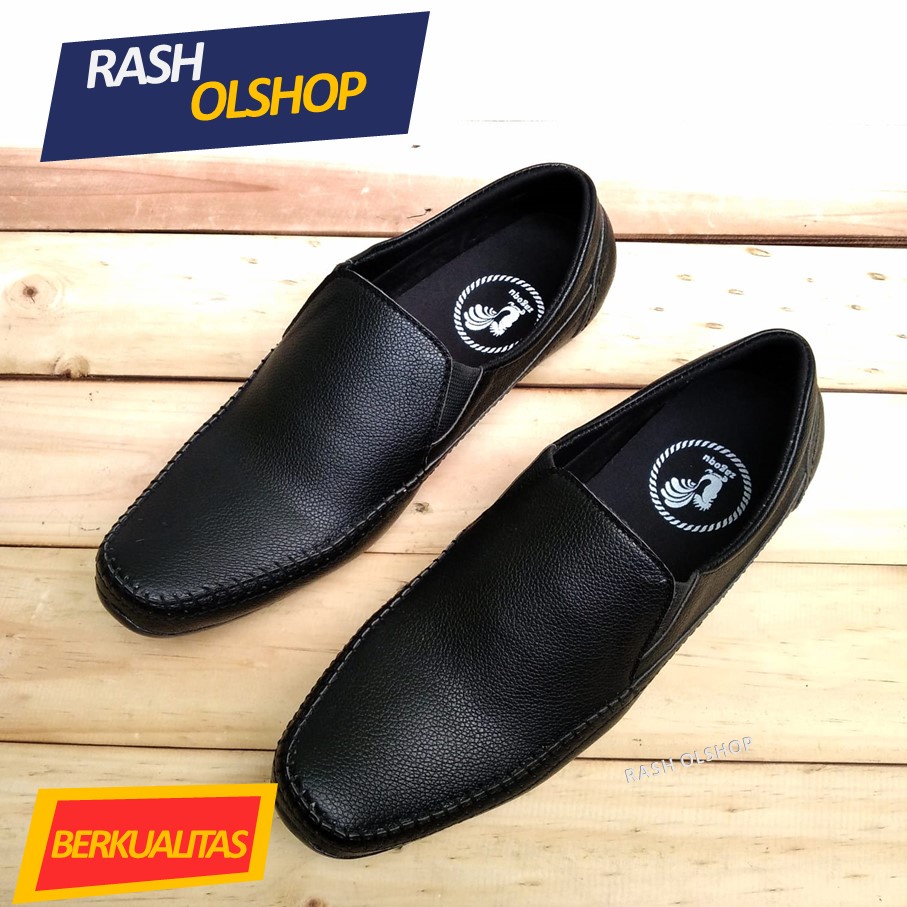 Sepatu Pantofel Pria Model Flat Sepatu Kasual Pria Lancip Berkualitas