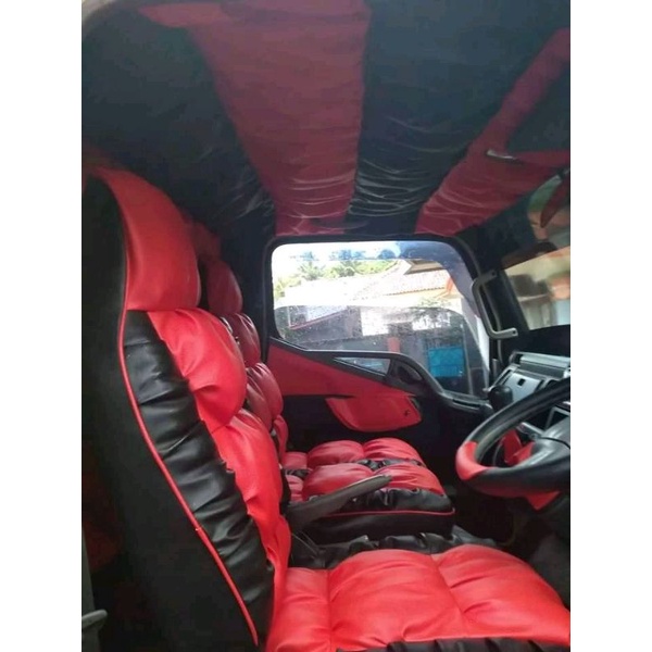 Bungkus Jok / Sarung Jok Truck Canter  model Sofa