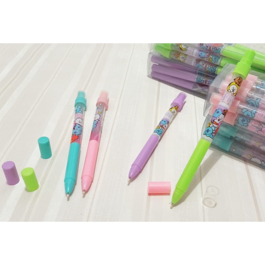 Pulpen HandSanitizer BTS BTS | pen Hand Sanitizer Karakter Bt21 Avenger KudaPoni Frozen shabby