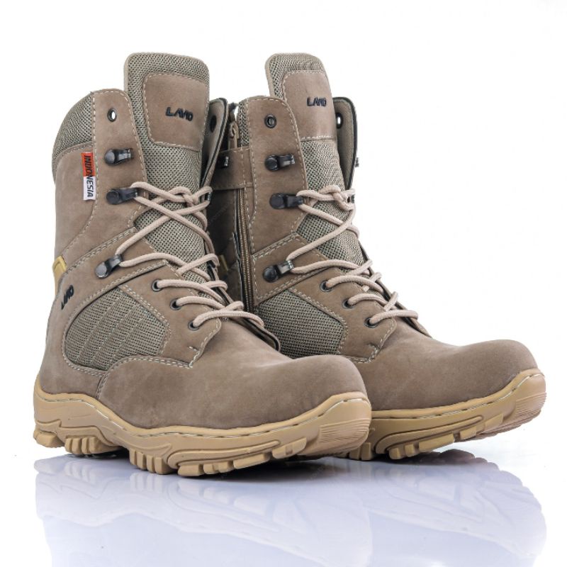 Sepatu Boots Pria Safety Ujung Besi Boots Klasik Lavio DNS High Original Best Quality