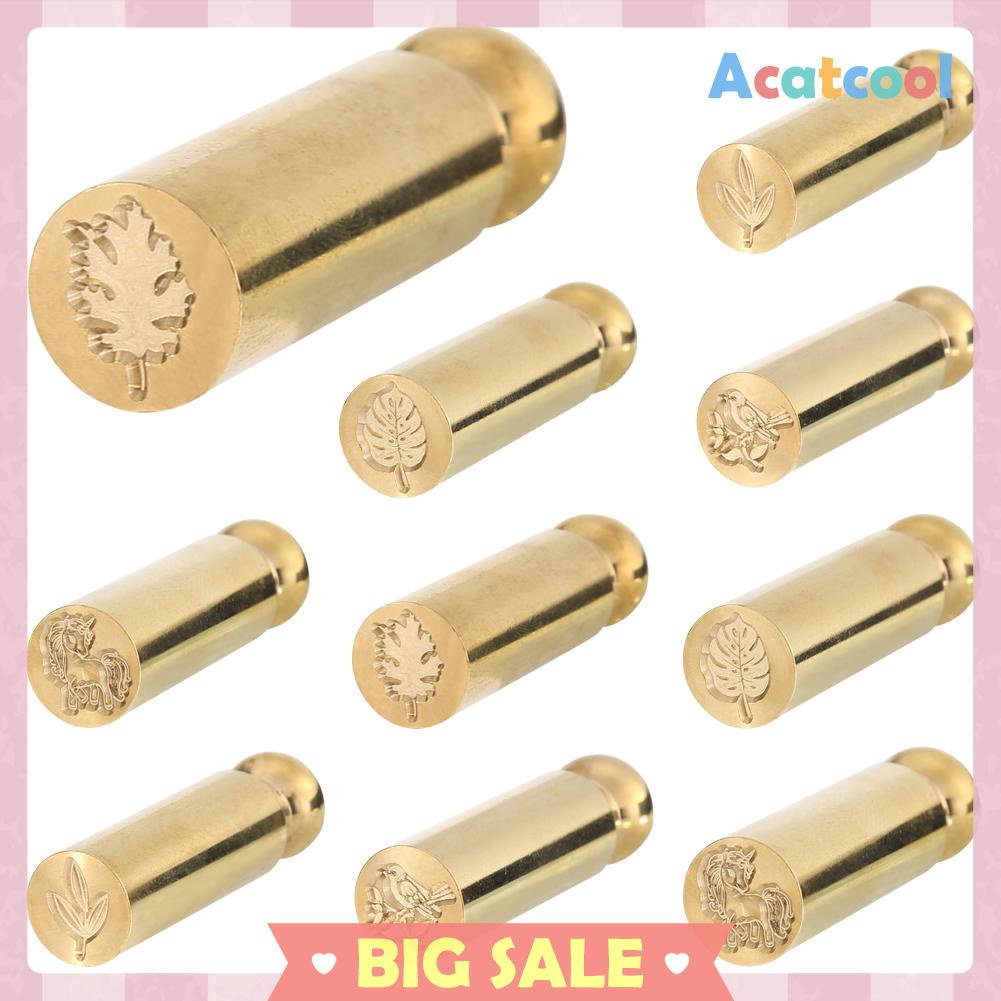 Stempel Segel Lilin Bentuk Silinder Gaya Vintage Untuk Scrapbook