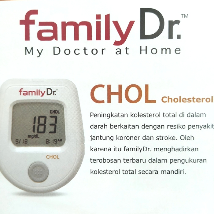 Family dr cholesterol kolesterol - paket include strip