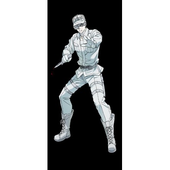 Kostum White Cell Hataraku Saibou Male