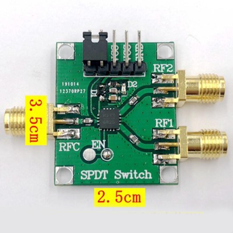 Modul Saklar RF btsg HMC849 Metal Tahan Lama Untuk Ham Radio Amplifier 1.38x0.98inch