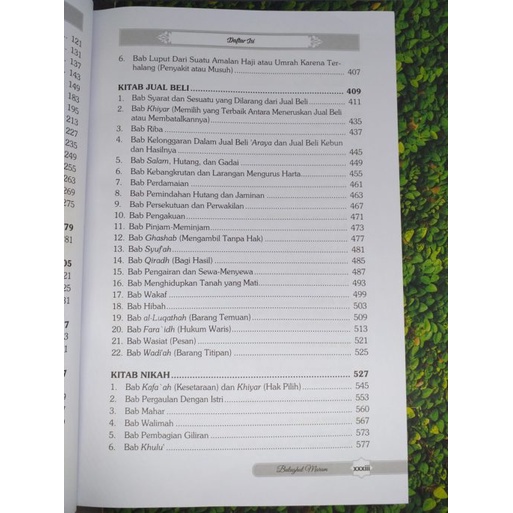 Bulughul Maram - Bulugul Maram Original Al Hafizh Ibnu Hajar al Asqalani - Himpunan Hadits Hadits Hukum Dalam Fikih Islam - Darul Haq Hardcover-3