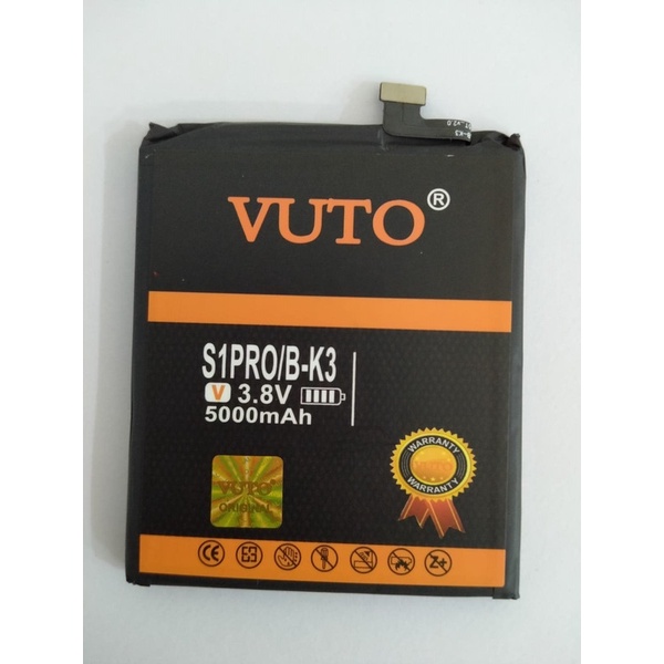 Battery Batere Batre Baterai Double Power Vuto Vivo S1 Pro B-K3 BK3