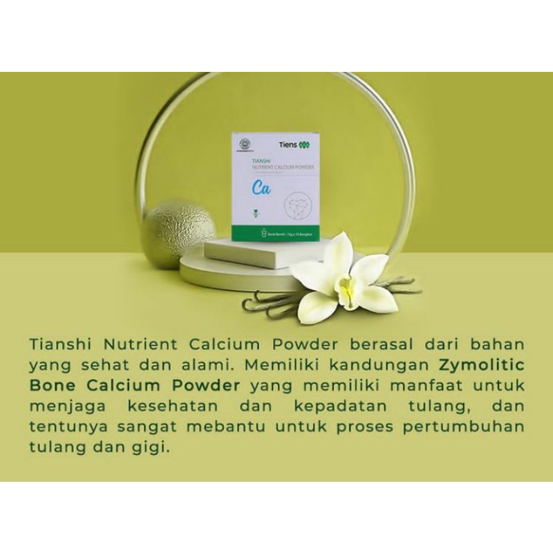 

SUSU PENINGGI BADAN (TIANSHI NUTRIENT CALCIUM POWDER)