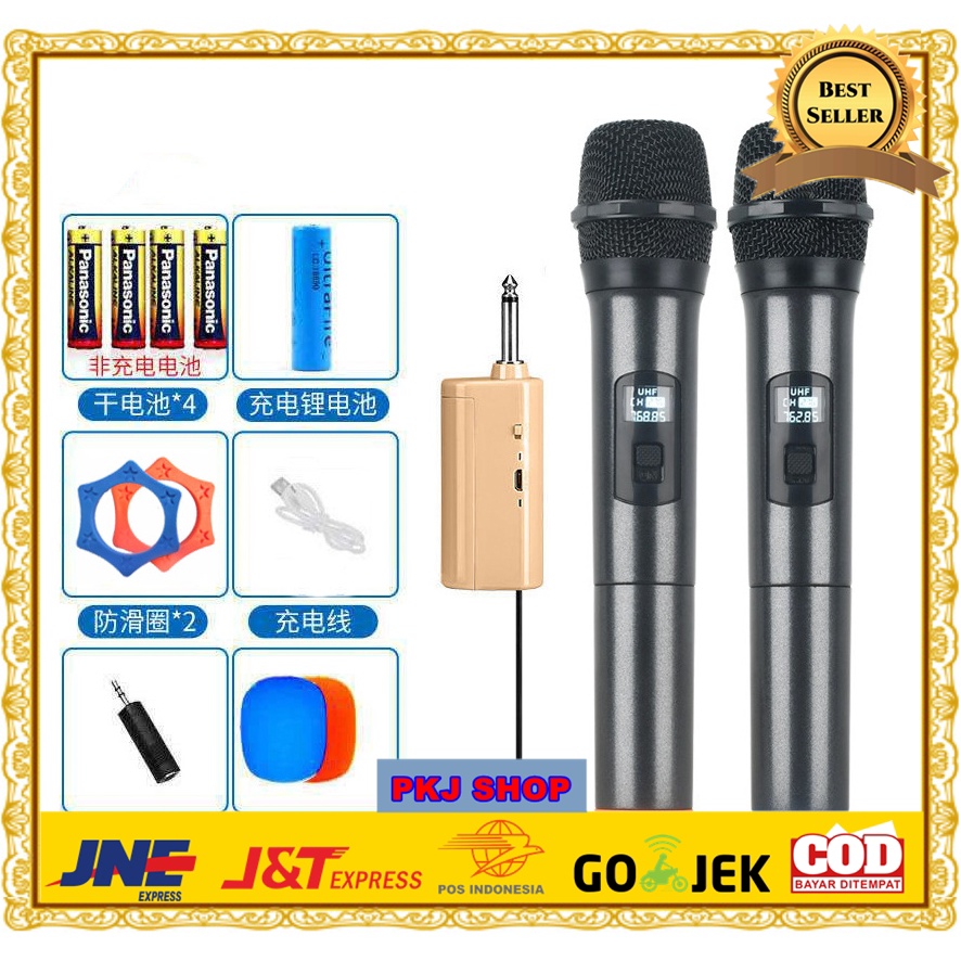 Mikrofon Mic Karaoke Wireless Handheld Dynamic Portable