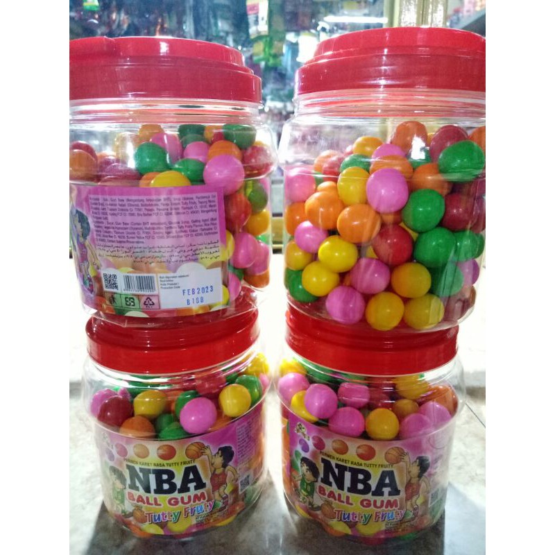 

permen karet NBA permen karet tutty fruity