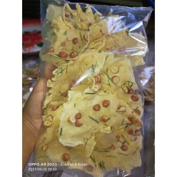 

peyek kacang kemasan plastik