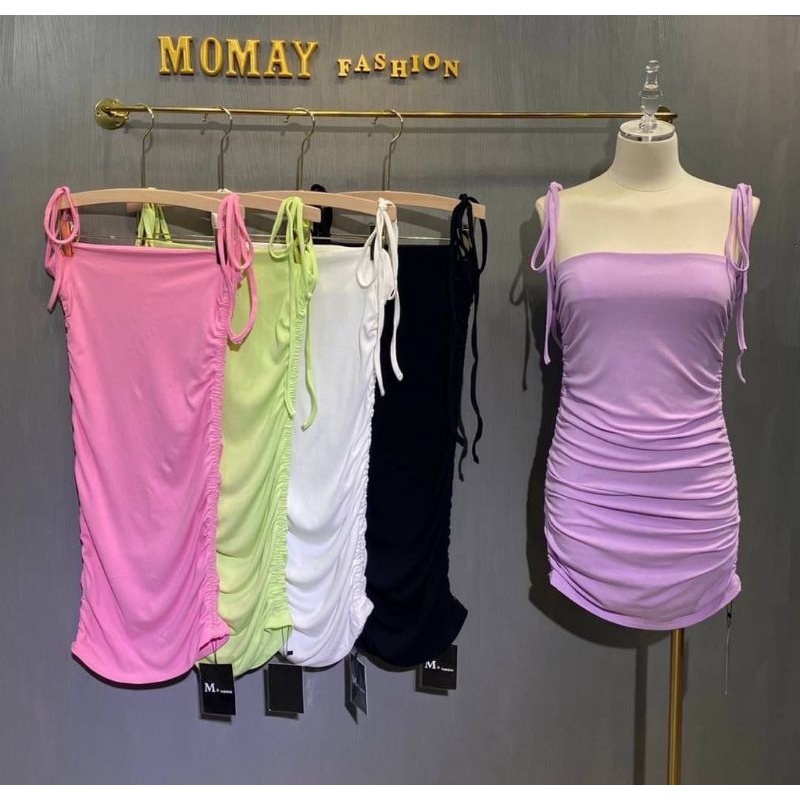 sexy dress ungu n pink