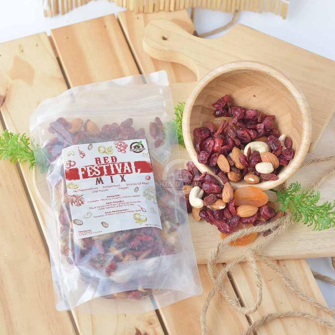 

HOT SALE RED FESTIVAL MIX (NUTS & FRUITS) 300 GR