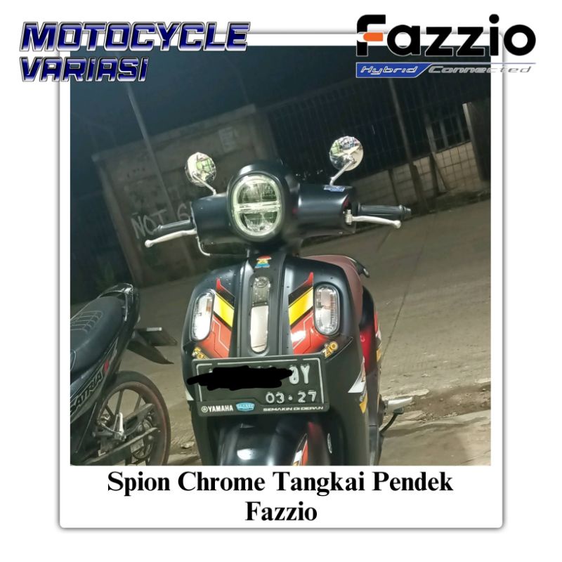 (COD) Spion Fazzio Model Bulat Chrome