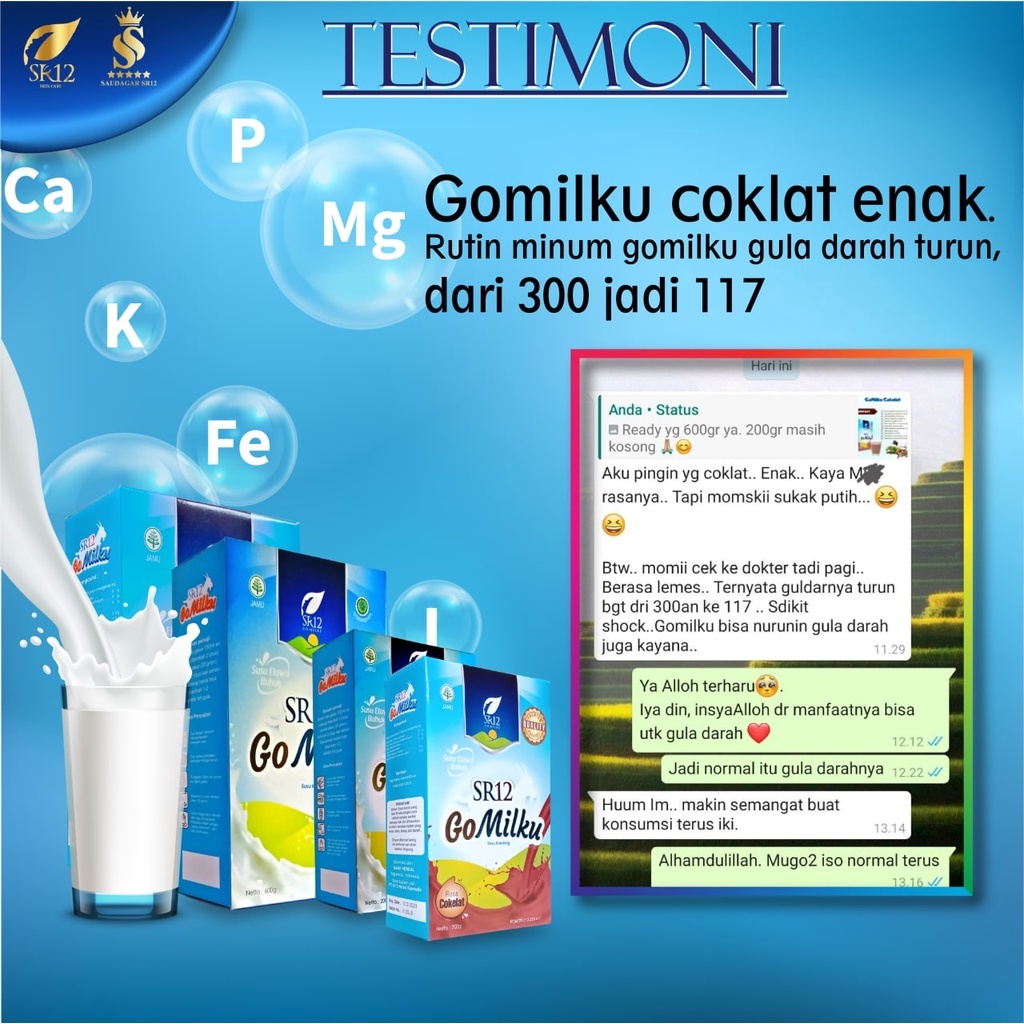 GOMILKU SR12 SUSU KAMBING ETAWA IKAN GABUS DAUN KELOR MADU STAMINA USIA BATITA SAMPAI LANSIA-4