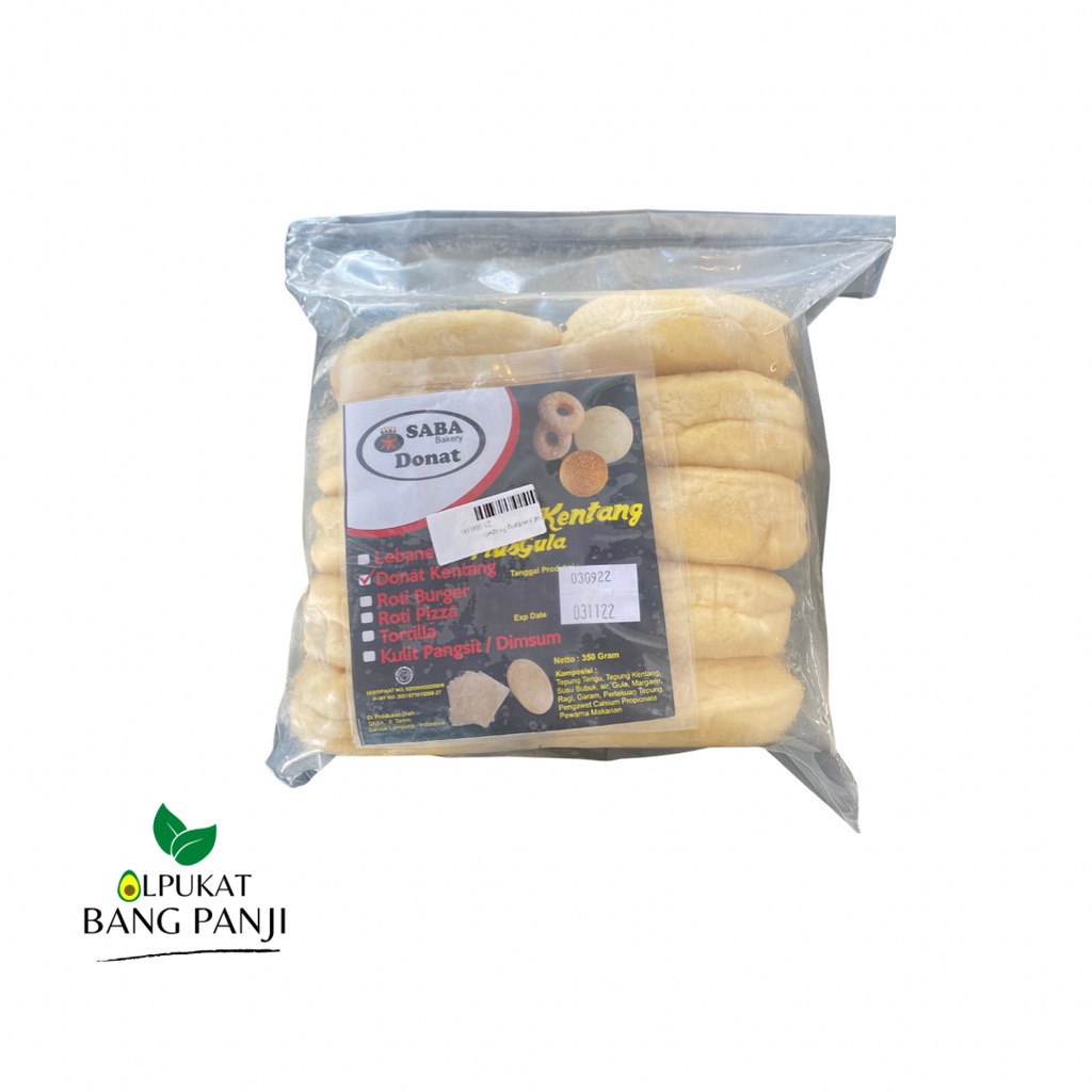 

ALPUKAT BANG PANJI - SABA Donat Kentang Gula Isi 10 Pcs