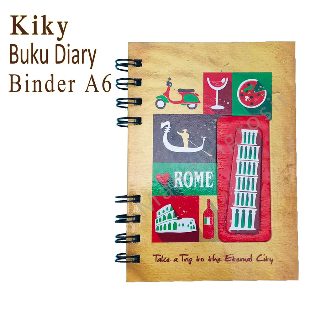 Buku Catatan * Kiky * Buku Dairy * 621560RN-A6