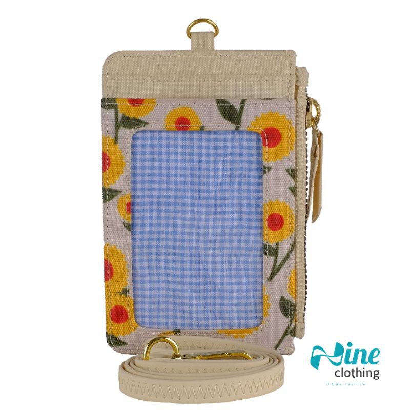 

KARA MOONRISE - ID Card Holder Wallts Wallet Unisex Dompet Kartu Bunga Name Tag Original Premium