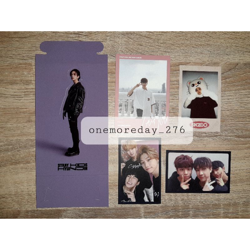 STRAY KIDS PHOTOCARD PC POLA STANDEE HYUNJIN, SEUNGMIN, DANCE RACHA, CHANSEUNGJIN, SKZOO JINIRET
