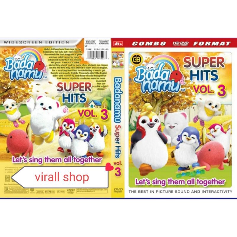 Kaset Lagu Anak Badanamu Super Hits Vol. 3