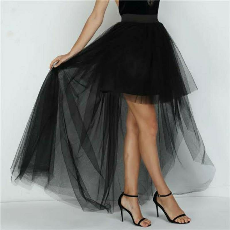Rok tutu ekor dewasa tile HQ/lemes/tile jatuh